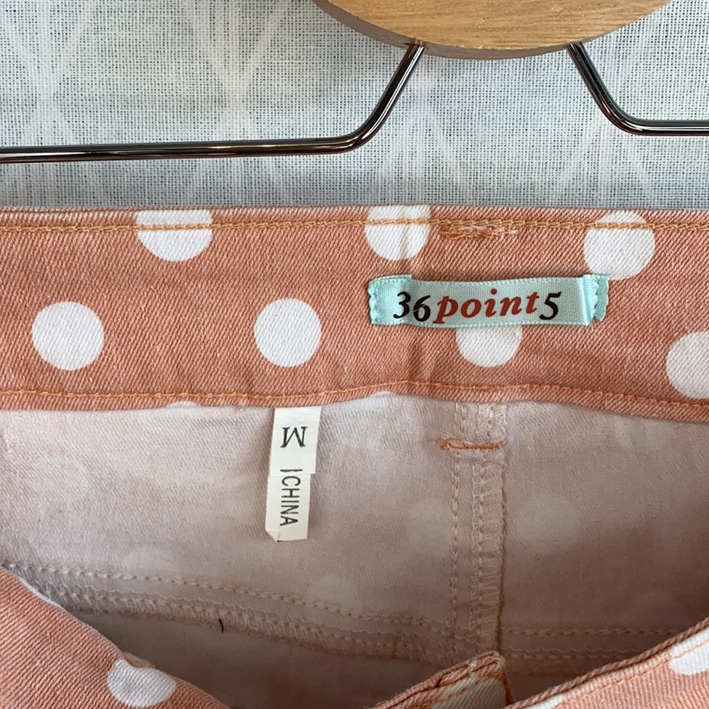 2/$30 Peach Polka Dot Shorts - Picture 5 of 5